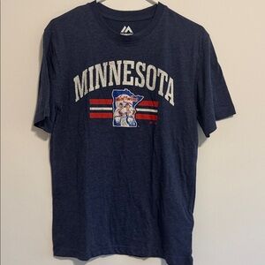 Majestic Minnesota Twins Blue T-Shirt